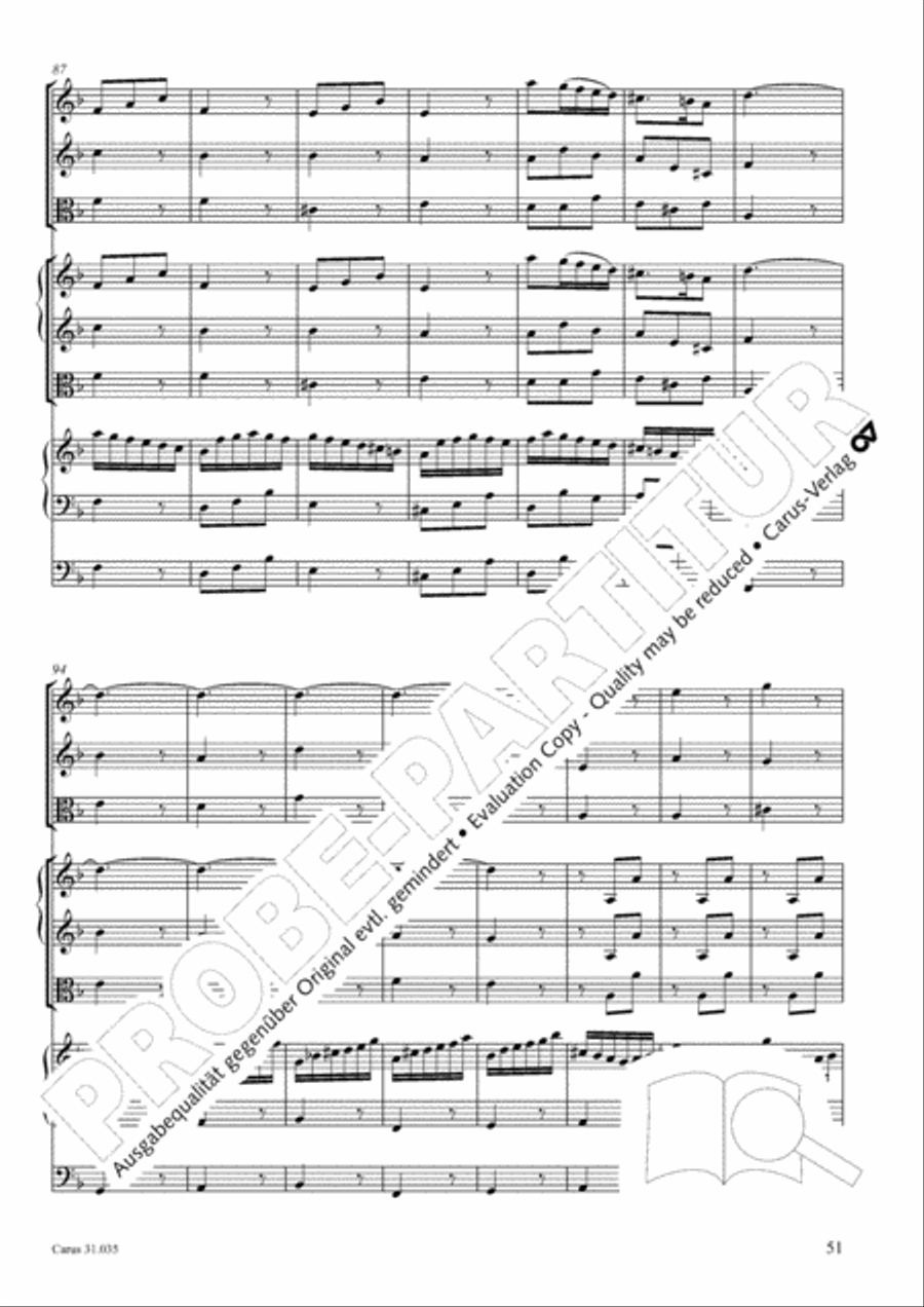 Soul and spirit are astounded (Geist und Seele wird verwirret) English Horn scores gallery preview page 52