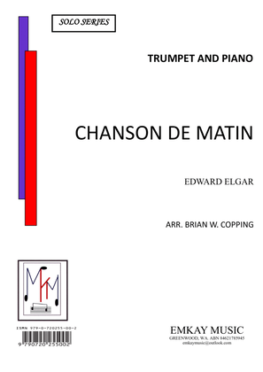 Book cover for CHANSON DE MATIN – TRUMPET & PIANO