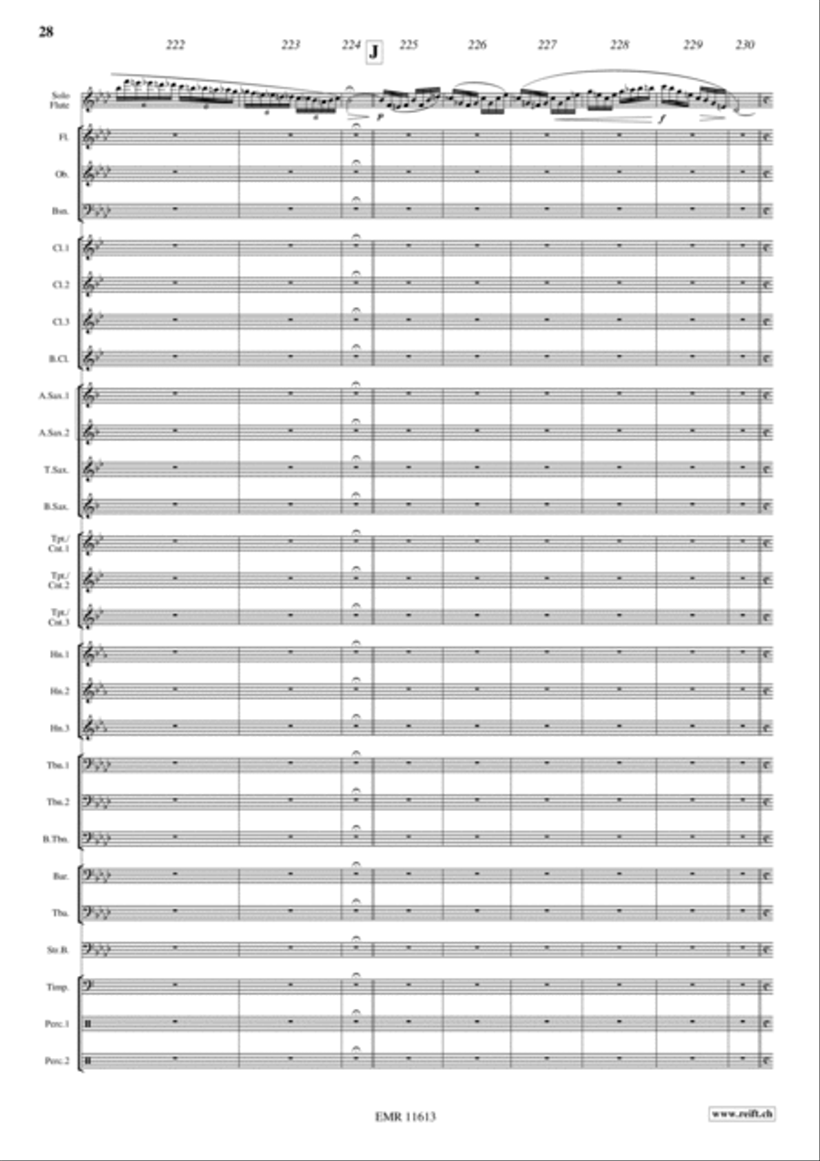 Carmen Fantasy Concert Band scores gallery preview page 29