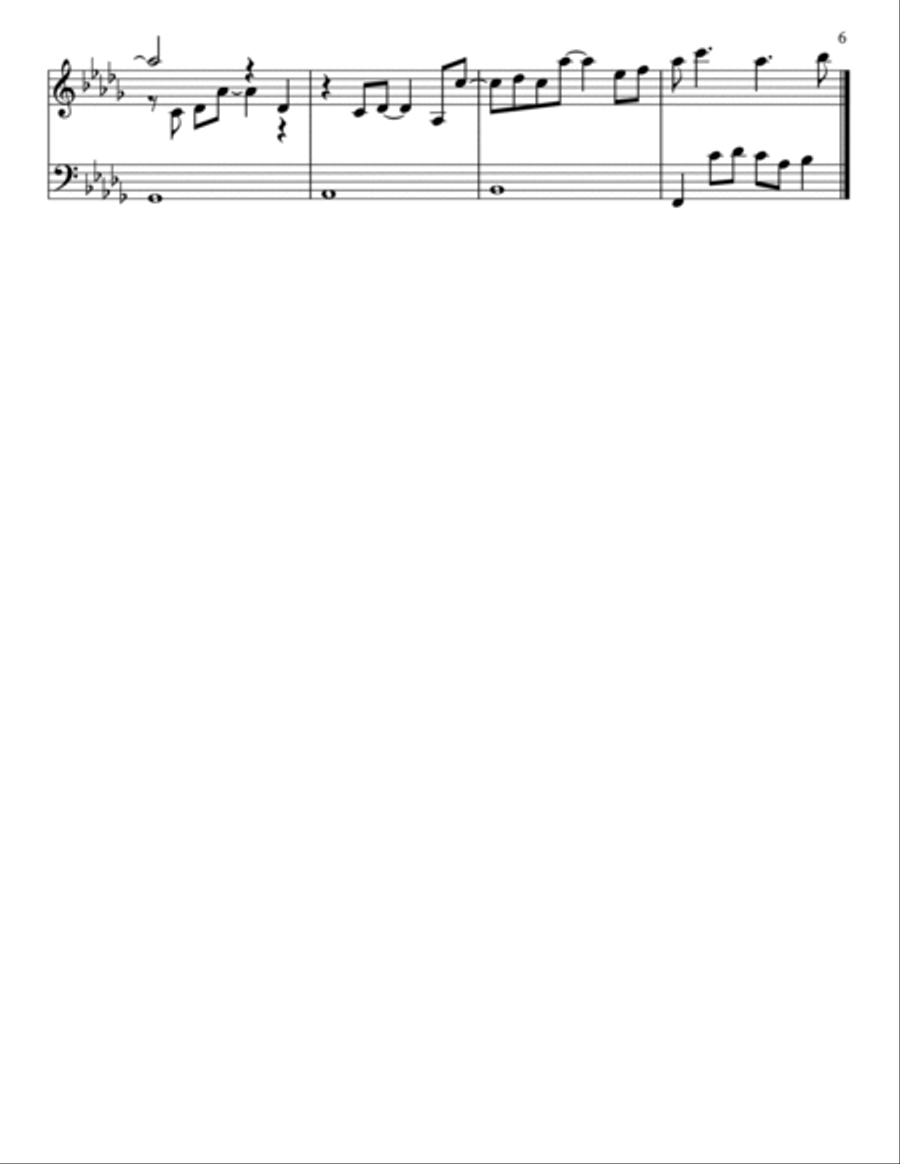 Stay Piano Solo scores gallery preview page 6