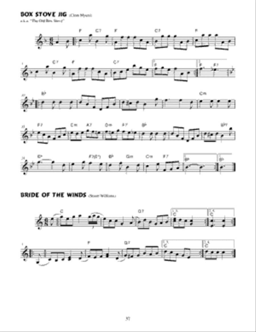 Favorite American Polkas and Jigs for Fiddle Violin scores gallery preview page 3