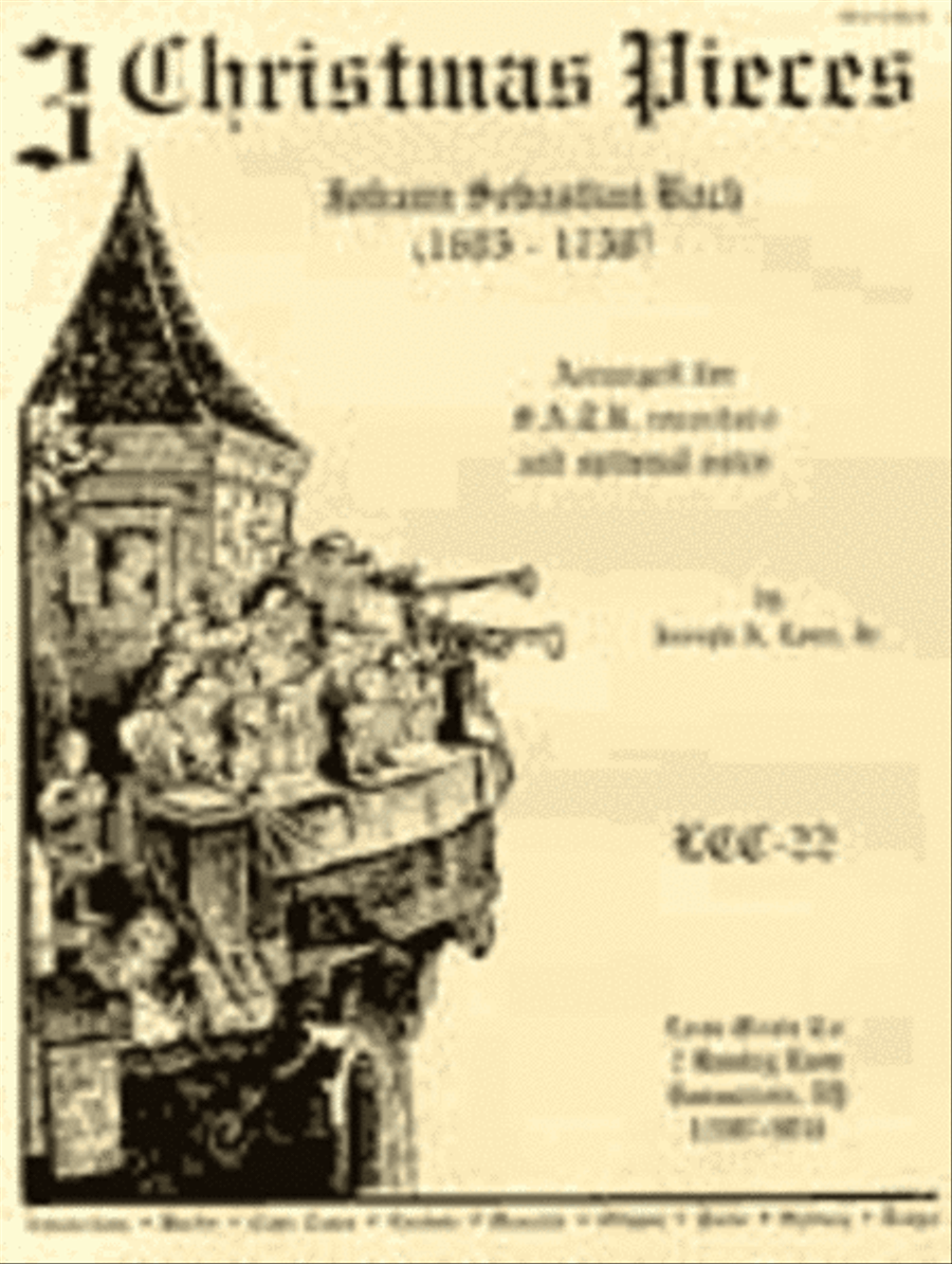 Three Christmas Pieces Three Christmas Pieces Recorder scores gallery preview page 1