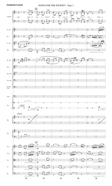 Songs For The Journey (from "Footprints In The Sand") - Score
