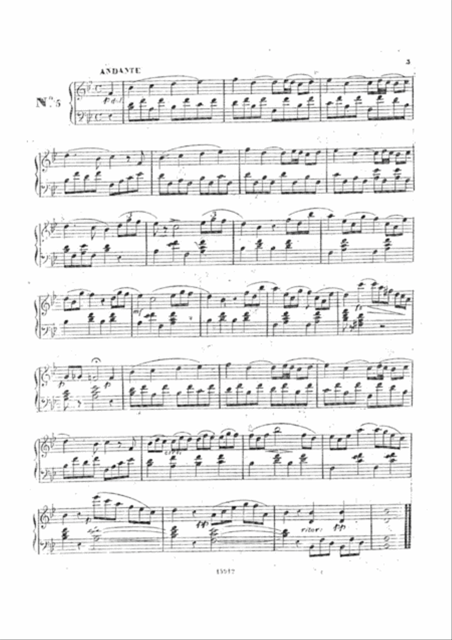 12 Opera Arias for Harp (easy) Harp scores gallery preview page 4