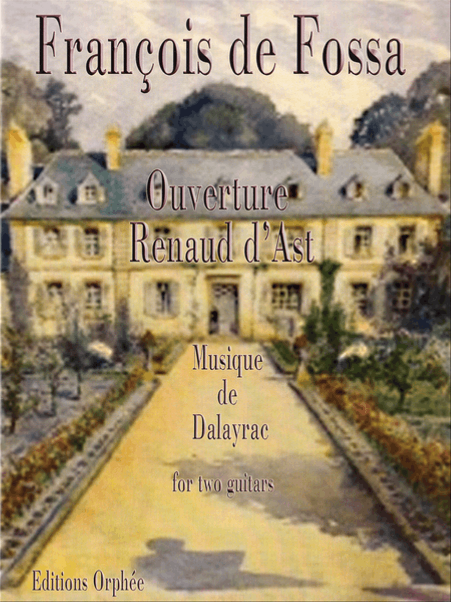 Ouverture Renaud d'Ast Ouverture Renaud d'Ast Chamber Music scores gallery preview page 1