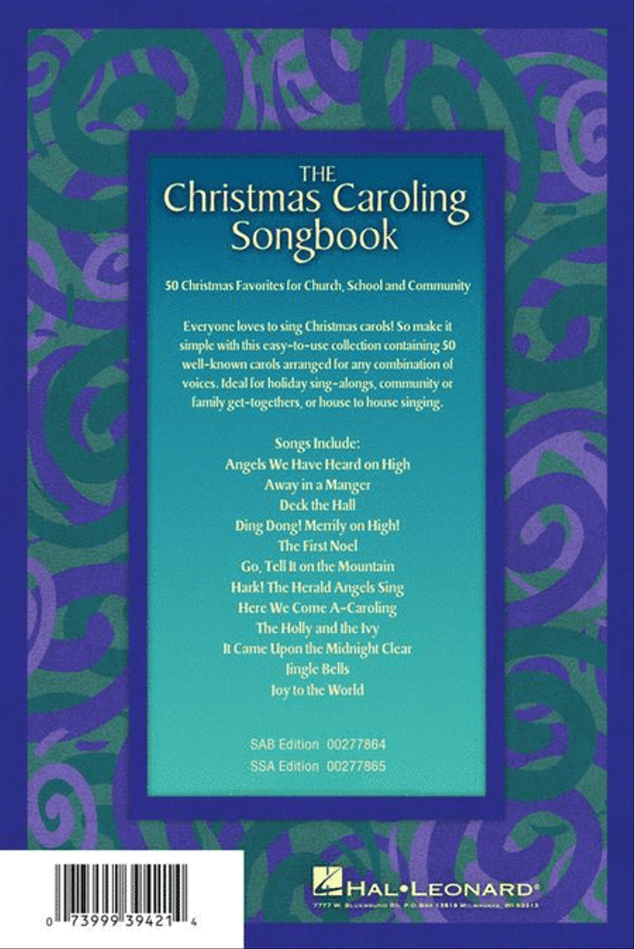 The Christmas Caroling Songbook 4-Part scores gallery preview page 8