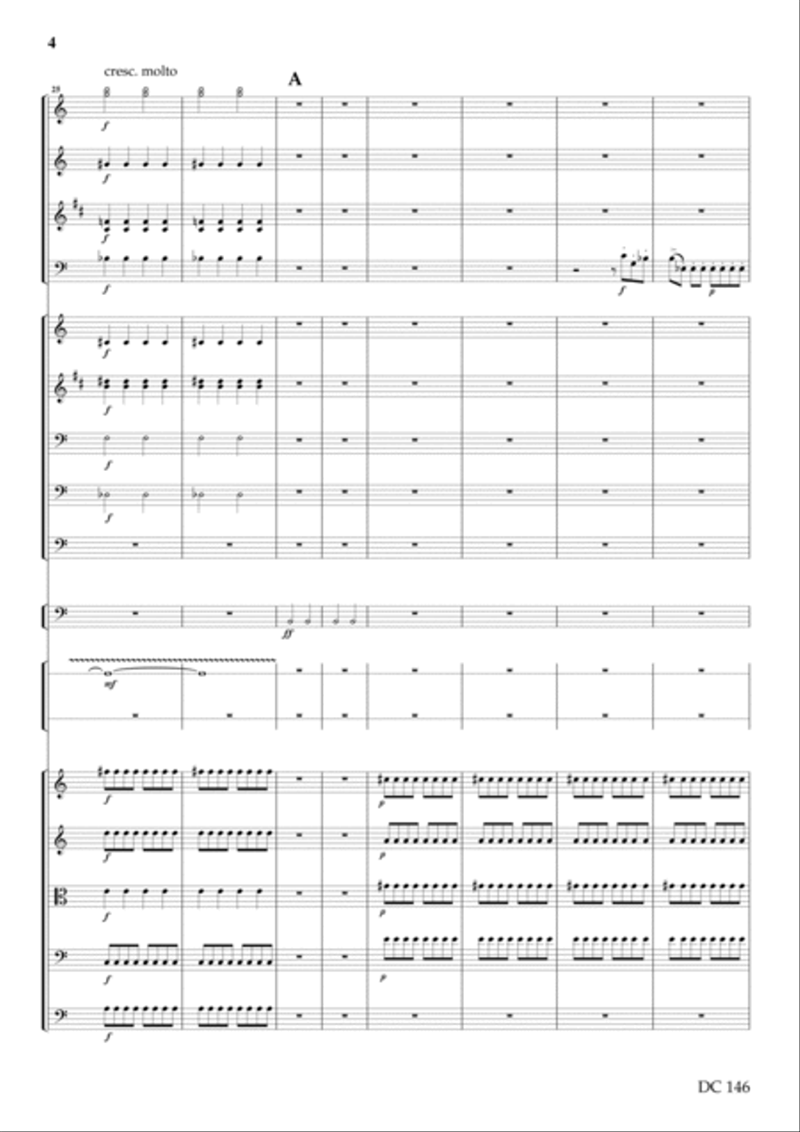 A Polytechnic Overture Large Ensemble scores gallery preview page 4