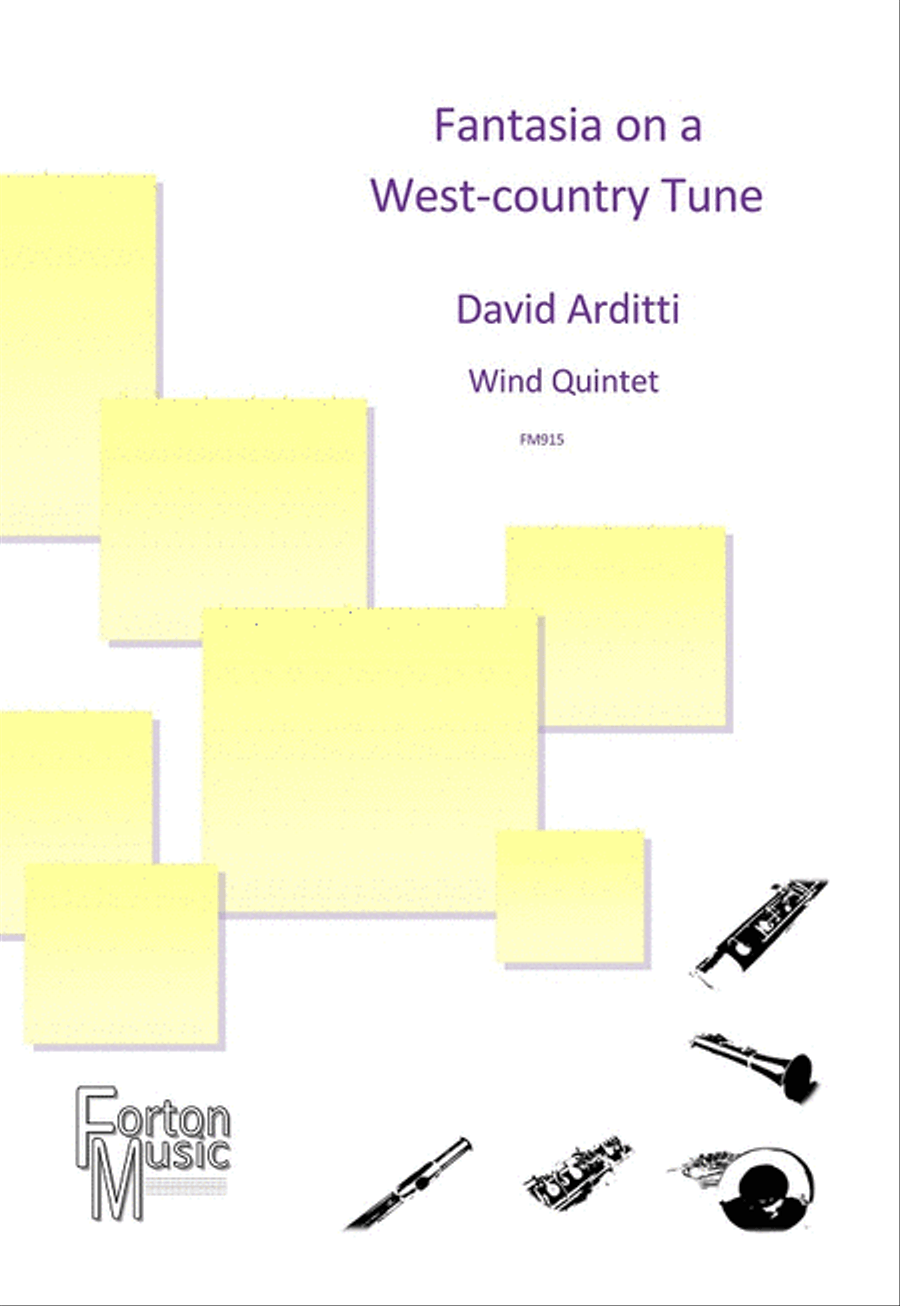 Fantasia on a West-country Tune Woodwind Quintet scores gallery preview page 1