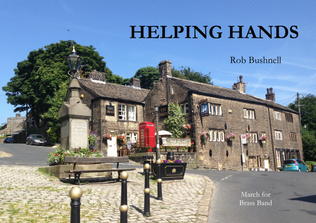 Book cover for March: Helping Hands (Rob Bushnell) - Brass Band