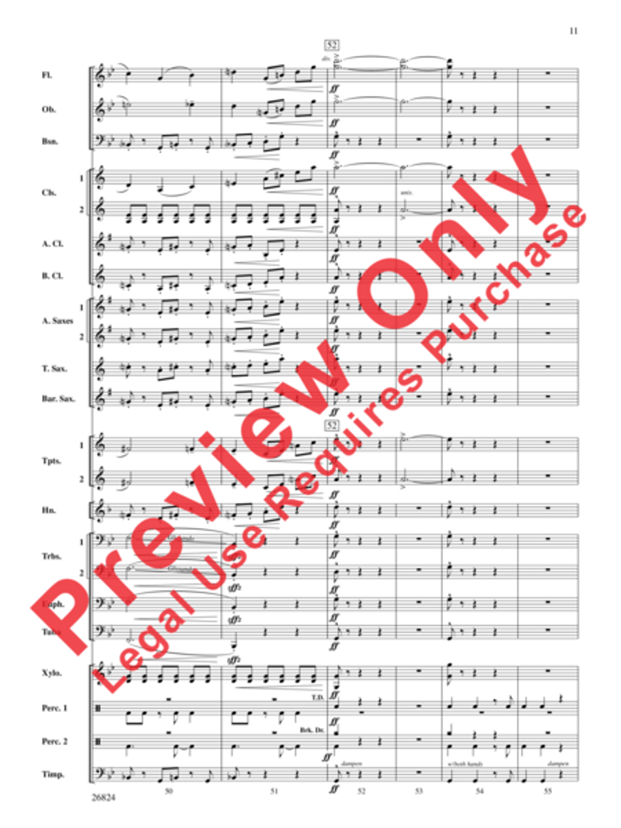 Contraption Concert Band scores gallery preview page 12