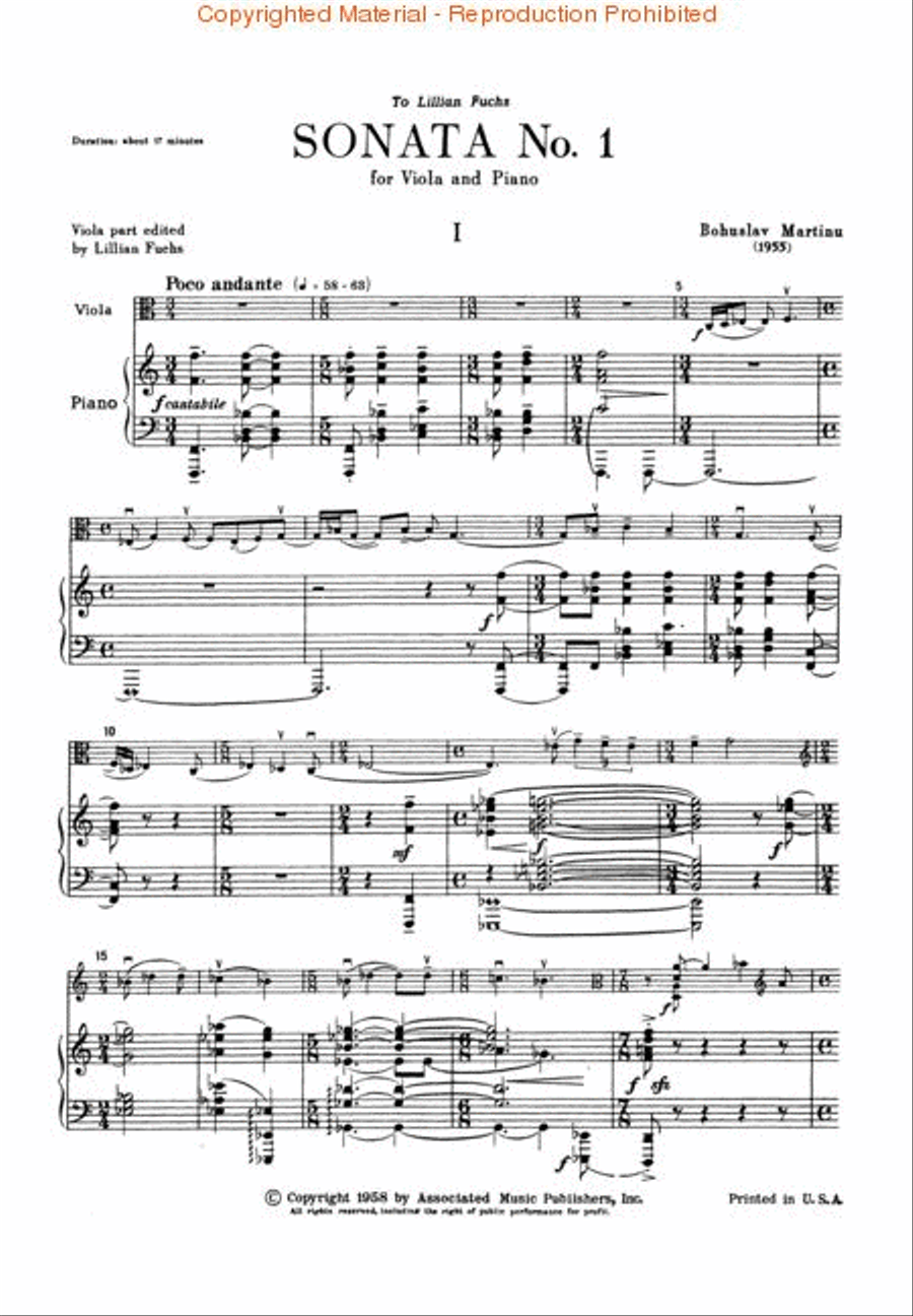 Sonata No. 1 Piano Accompaniment scores gallery preview page 2