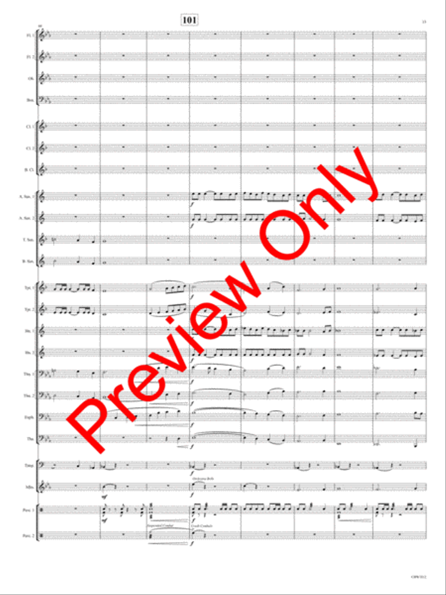 Viserion Concert Band scores gallery preview page 16