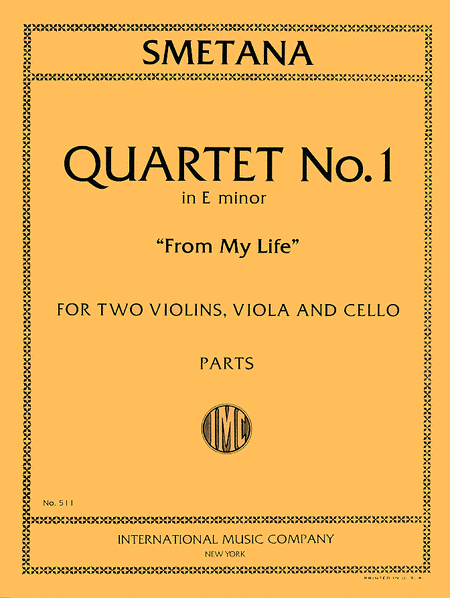 Quartet In E Minor From My Life