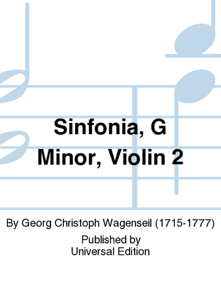 Sinfonia, G Minor, Violin 2