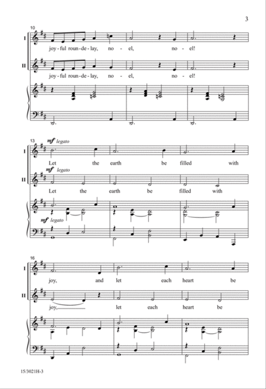 A Holiday Roundelay 2-Part scores gallery preview page 3