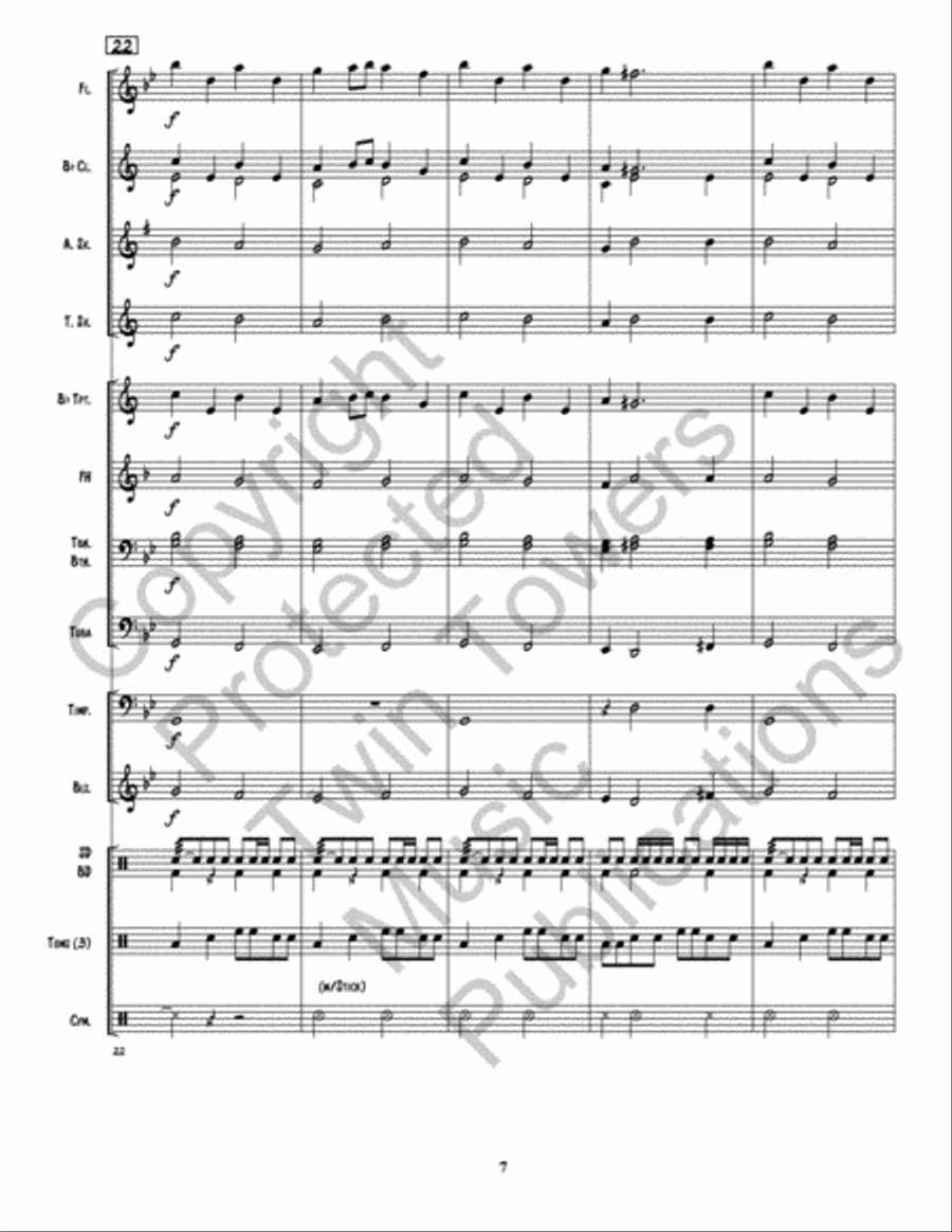 Its Alive! Concert Band scores gallery preview page 8