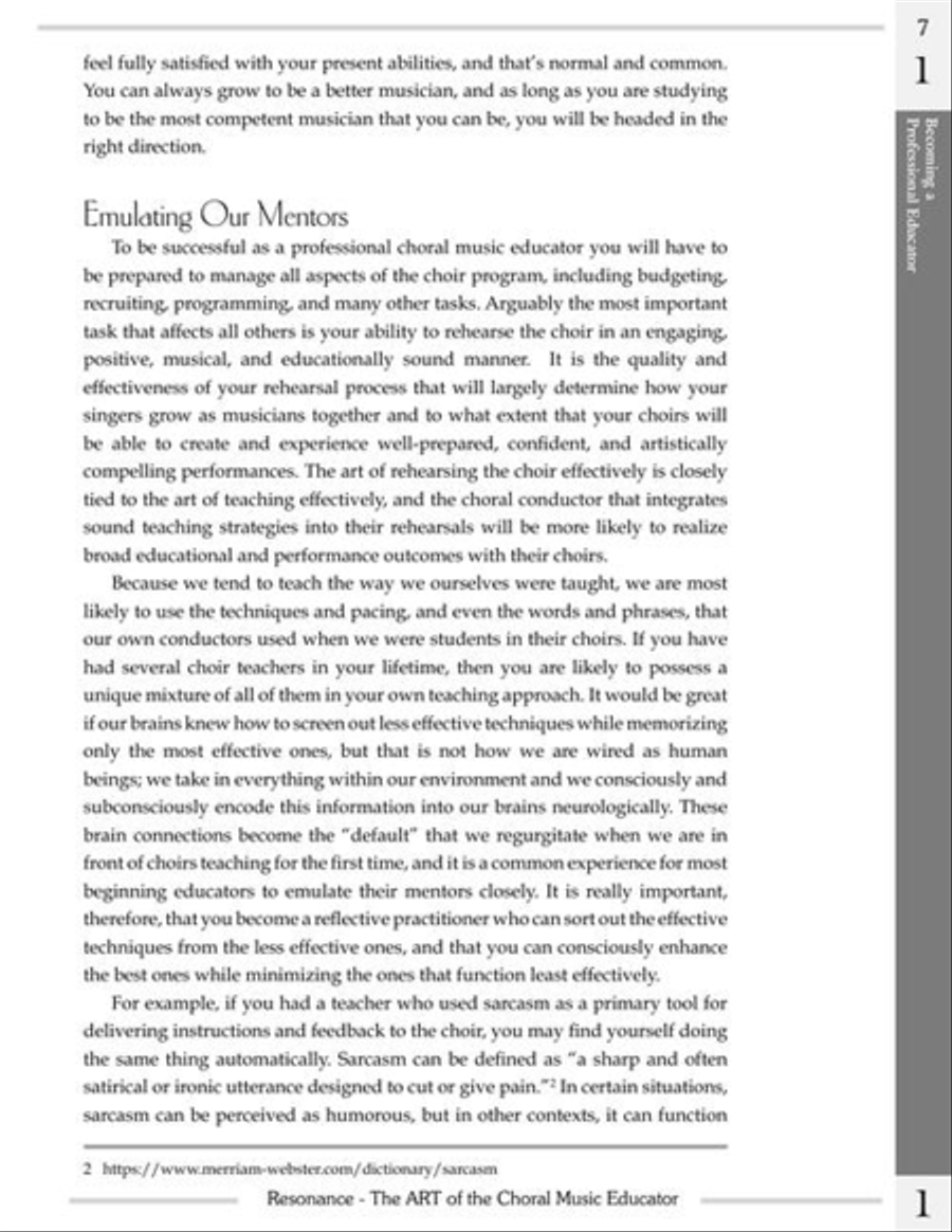 Resonance: The Art of the Choral Music Educator Choir scores gallery preview page 17