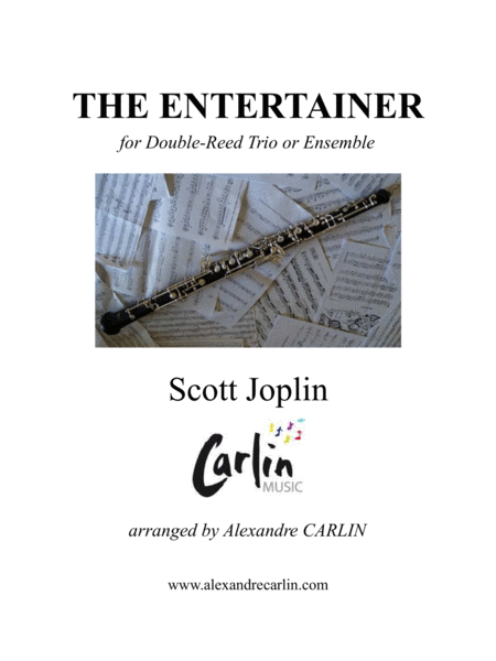 The entertainer by Scott Joplin - Arranged for Double-Reed Trio or Ensemble image number null