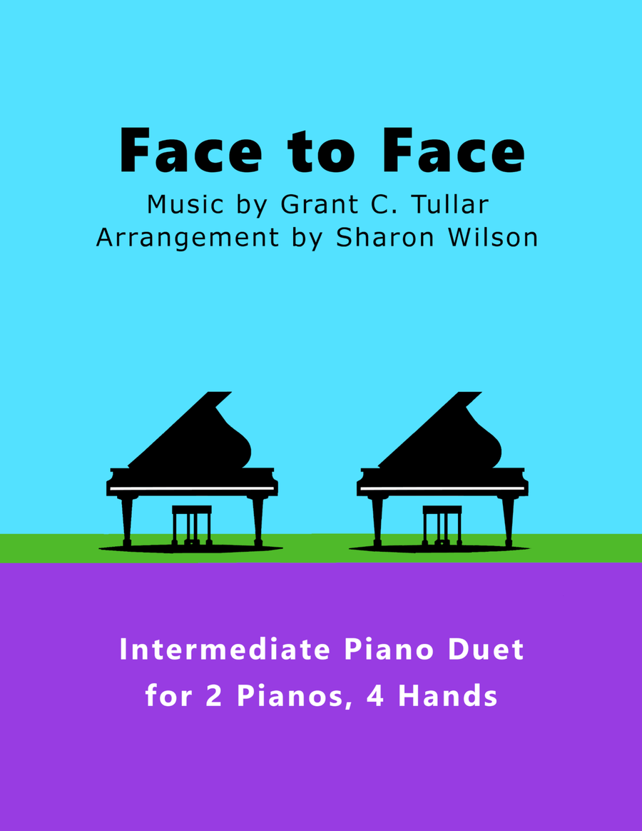 Face To Face (2 Pianos, 4 Hands) 2 Pianos, 4-Hands scores gallery preview page 1