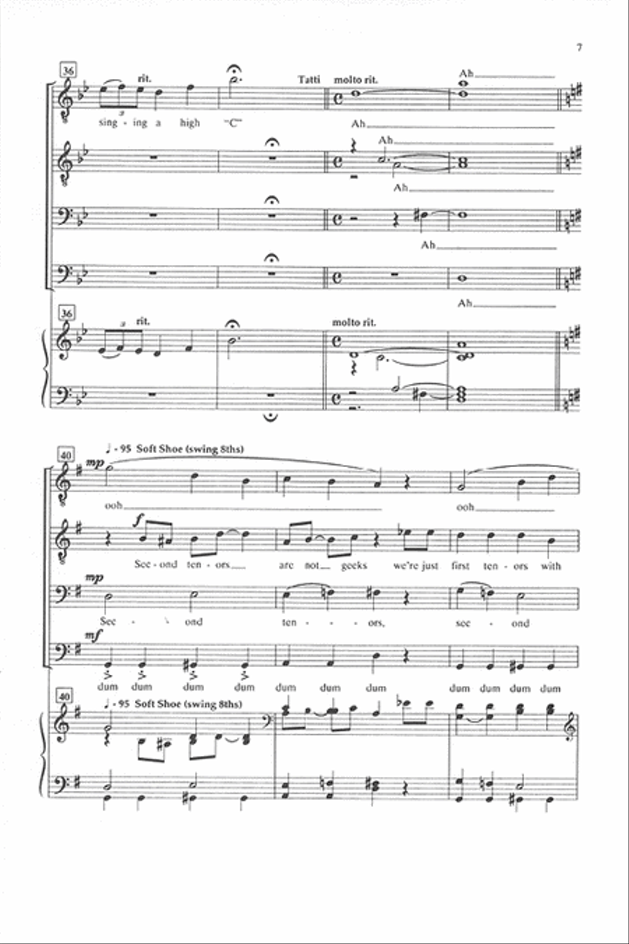 Manly Men: Men's Chorus Extravaganza TTBB scores gallery preview page 6