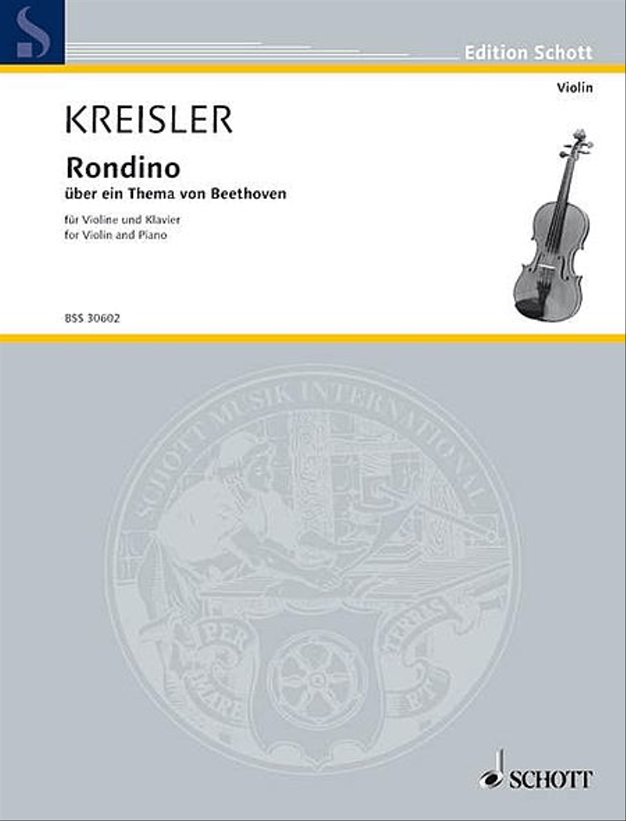 Rondino Violin Solo scores gallery preview page 1
