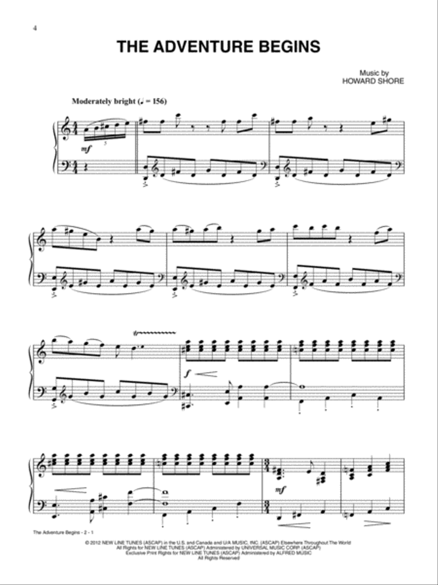 The Giant Book of Movie & TV Sheet Music Piano, Vocal, Guitar scores gallery preview page 4