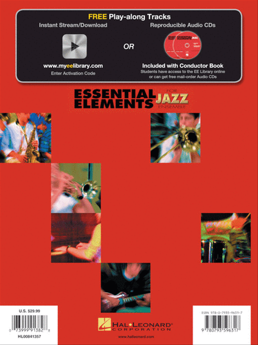 Essential Elements for Jazz Ensemble – Conductor Jazz Ensemble scores gallery preview page 10