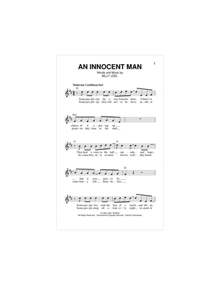 Book cover for An Innocent Man