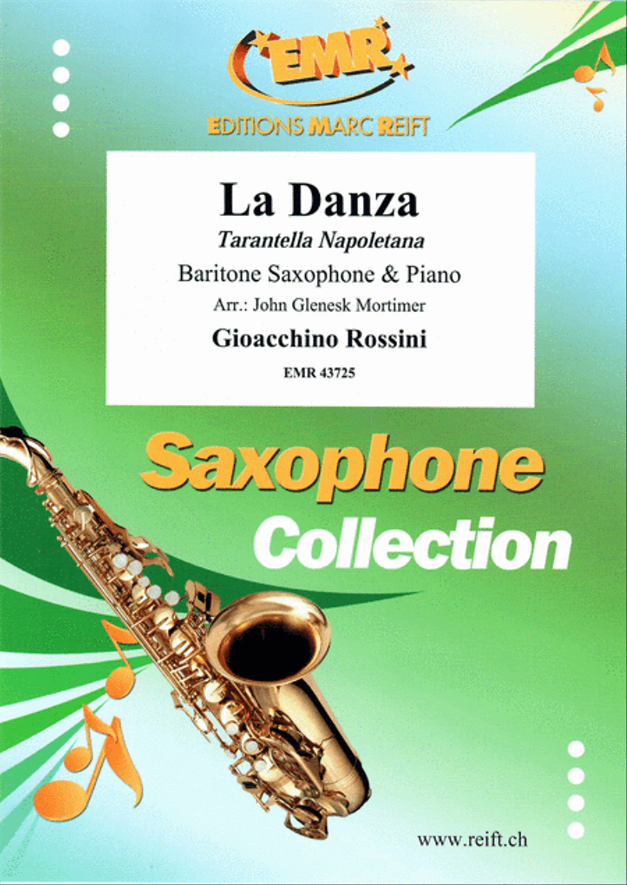 La Danza Baritone Saxophone scores gallery preview page 1