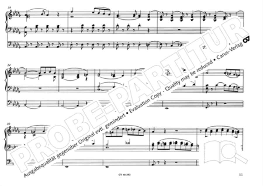 Free Organ Music from the Romantic Period, Vol. II (Freie Orgelmusik der Romantik, Band II) Organ scores gallery preview page 12
