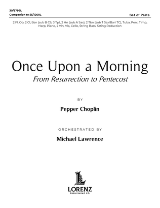 Book cover for Once Upon a Morning - Set of Parts (Digital Download)