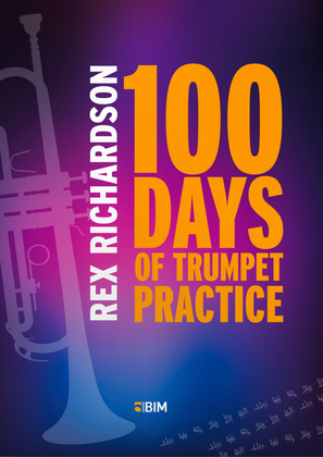 Book cover for 100 Days of Trumpet Practice