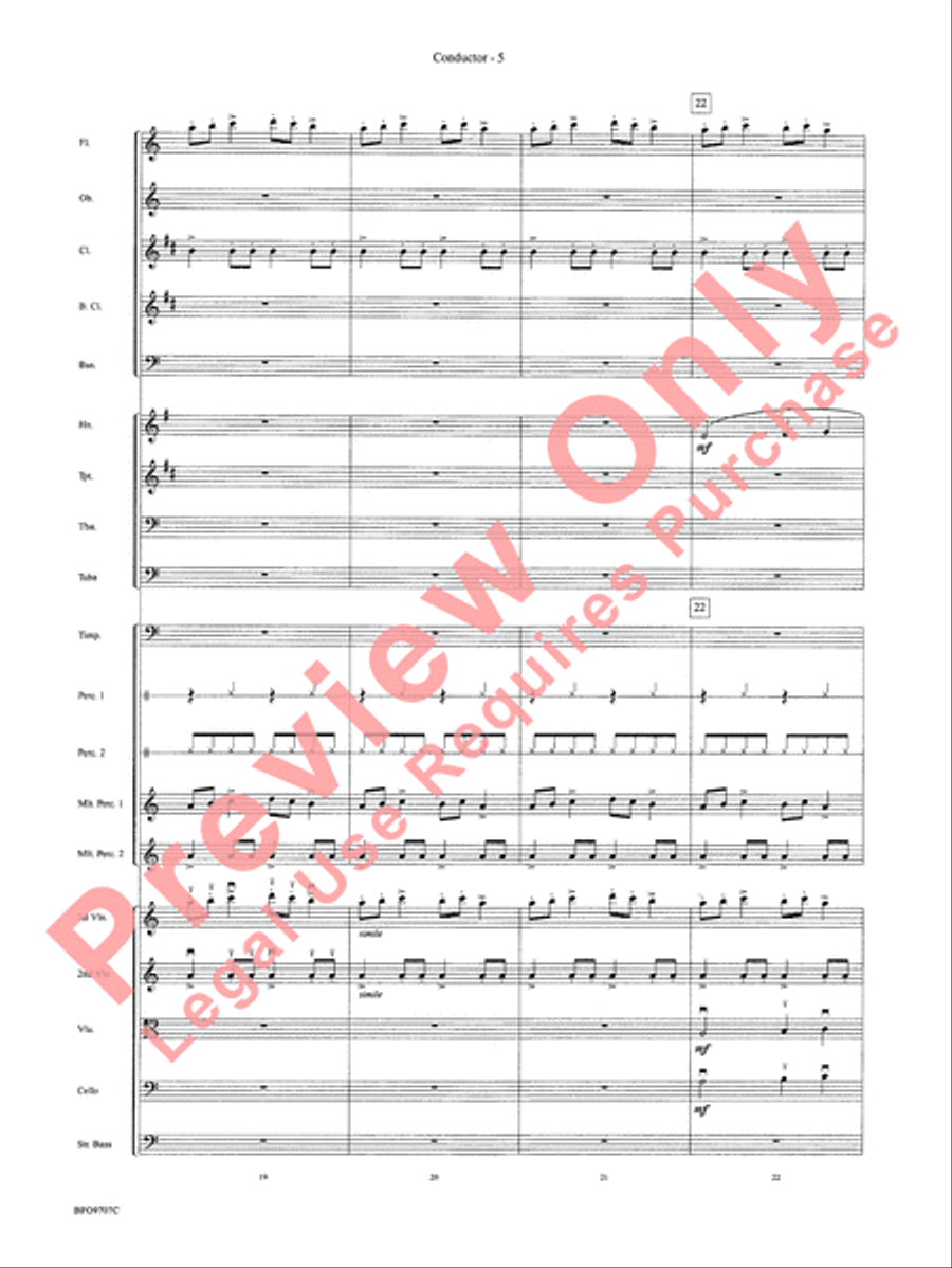 The Tempest Full Orchestra scores gallery preview page 8
