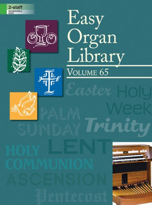 Book cover for Easy Organ Library, Vol. 65