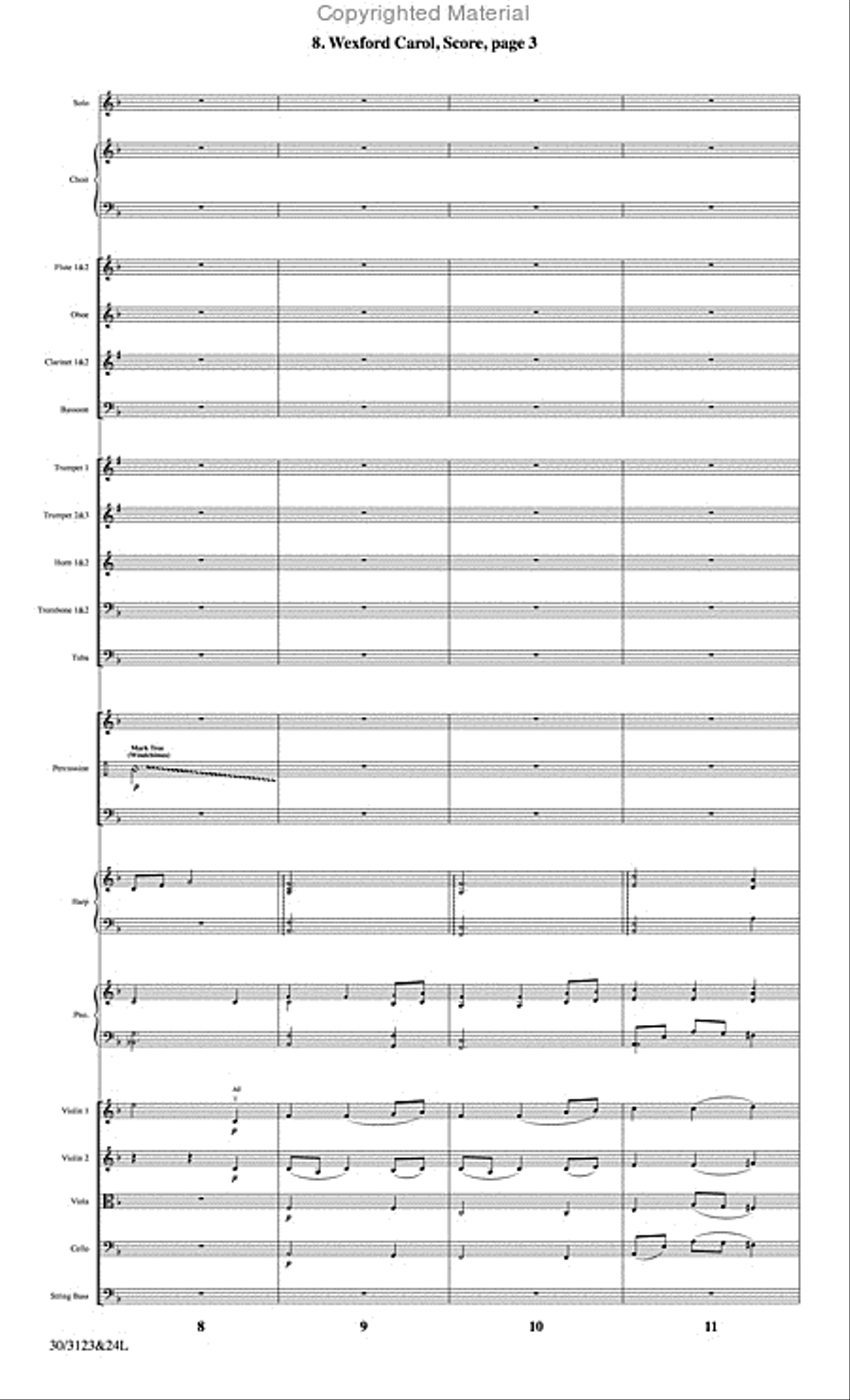 The Christmas Story - Set of Parts Choir scores gallery preview page 71