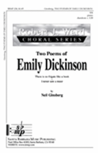 Two Poems of Emily Dickinson - SA Octavo image number null
