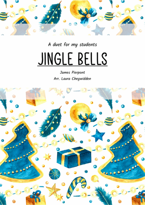 Book cover for Jingle Bells for Cello Duet
