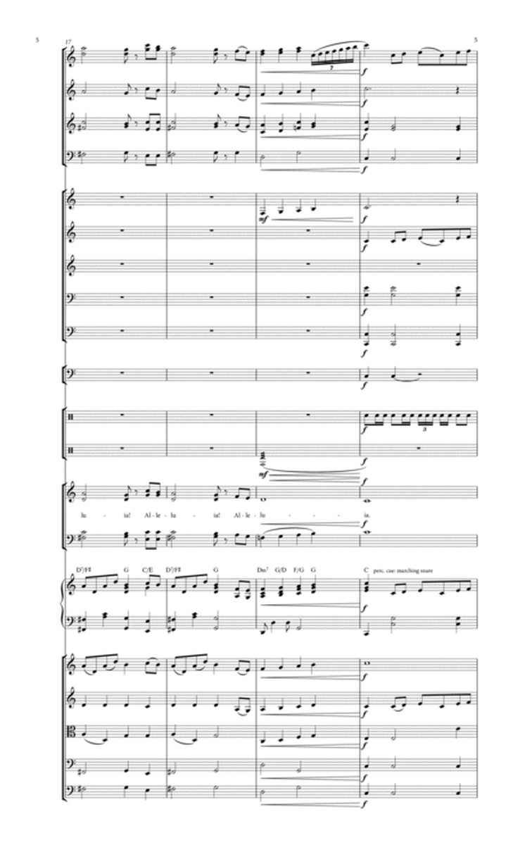 All Creatures Of Our God And King - Full Score