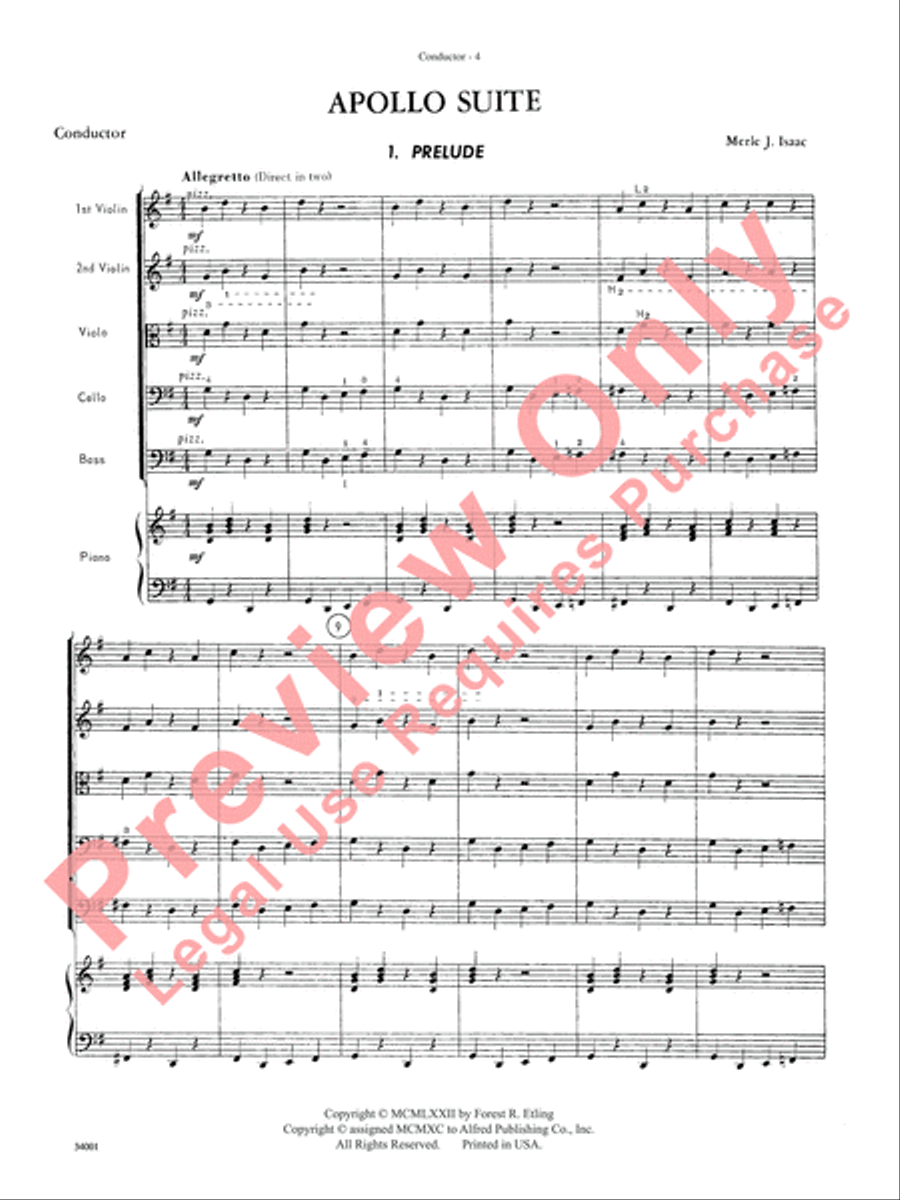 Classics from Merle Isaac String Orchestra scores gallery preview page 5