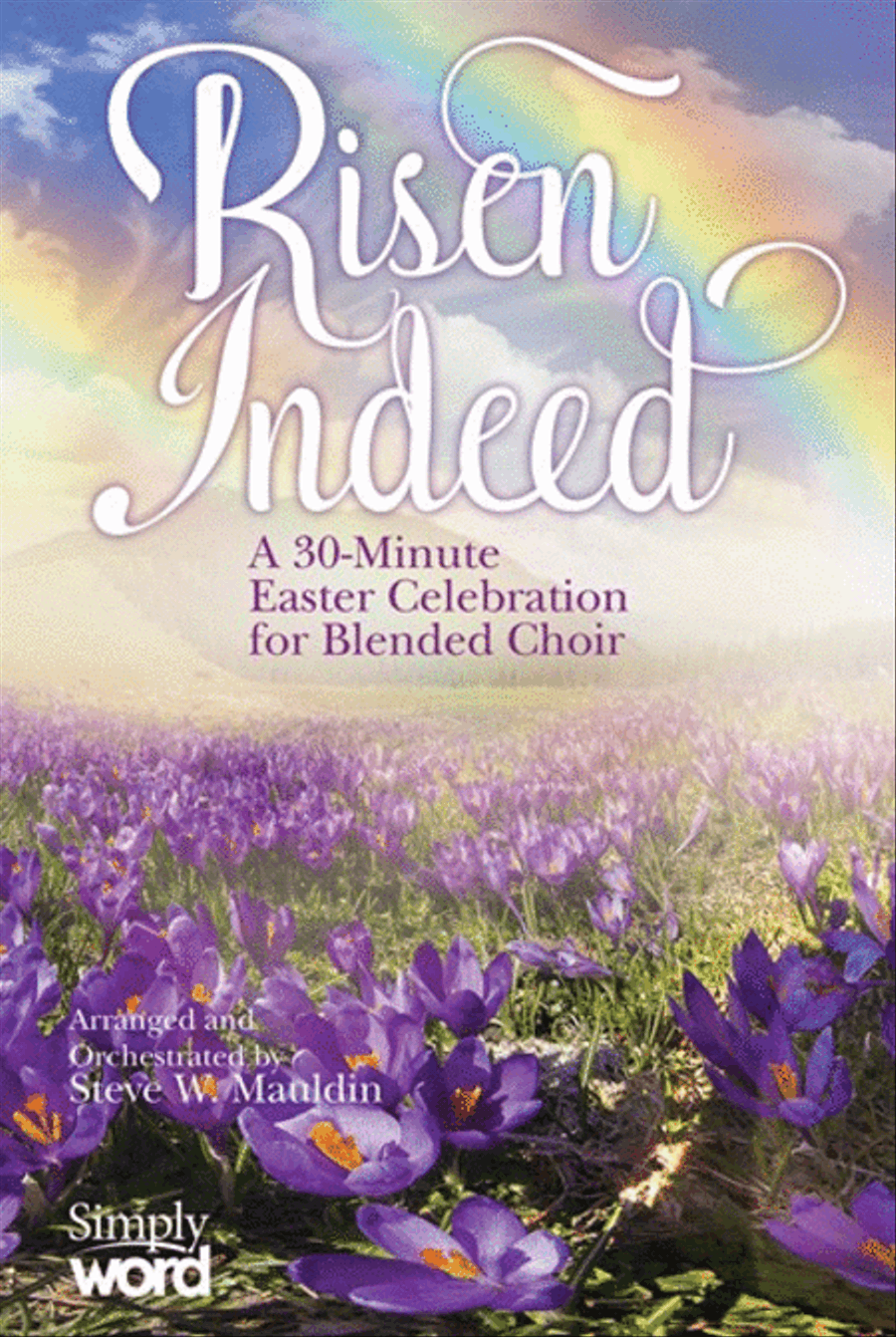 Risen Indeed - Accompaniment Video 4-Part scores gallery preview page 1