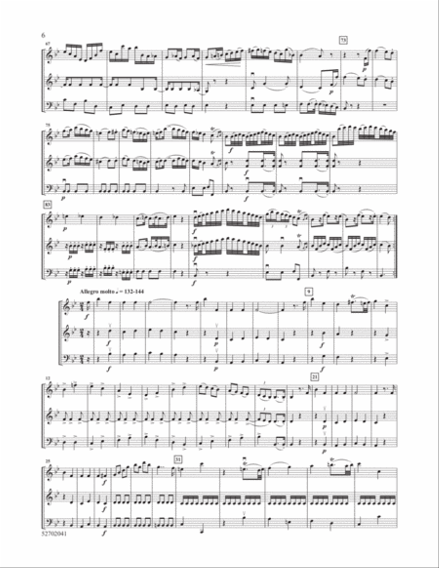 The String Trio: Vol. II(b) String Trio scores gallery preview page 4