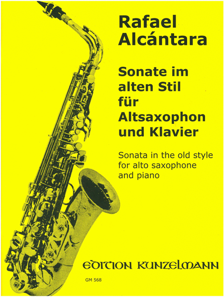 Sonata in the old style for alto saxophone