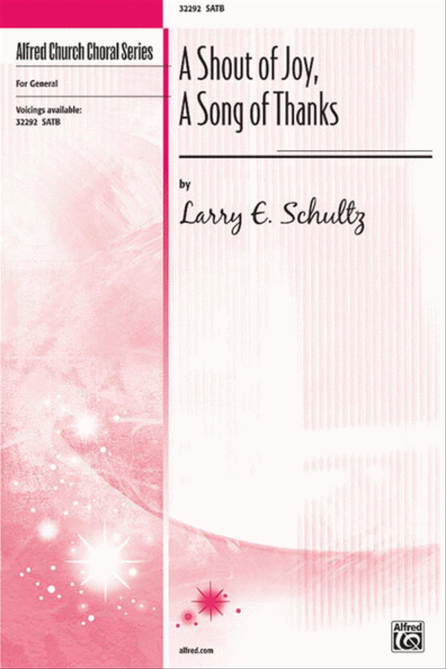 A Shout of Joy, A Song of Thanks 4-Part scores gallery preview page 1