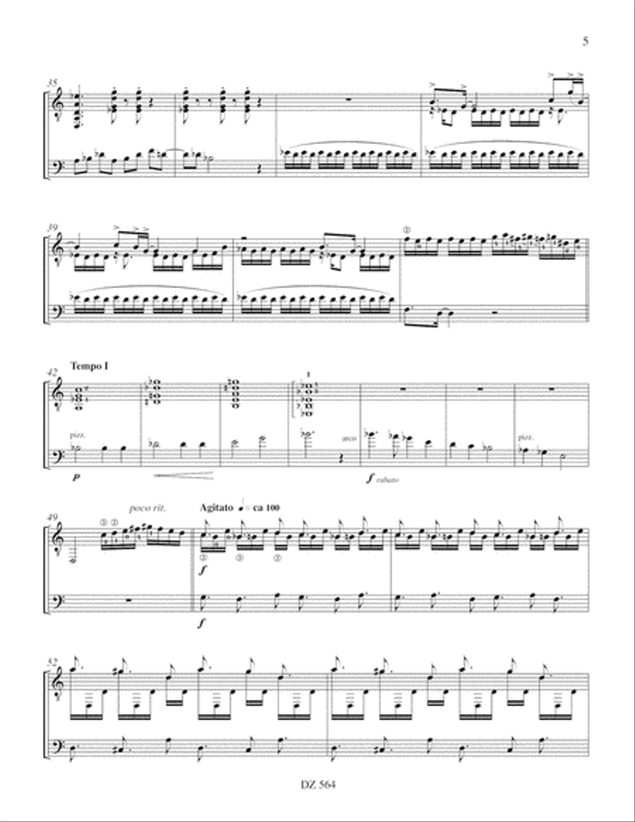 Sonatina Sonatina Double Bass scores gallery preview page 5