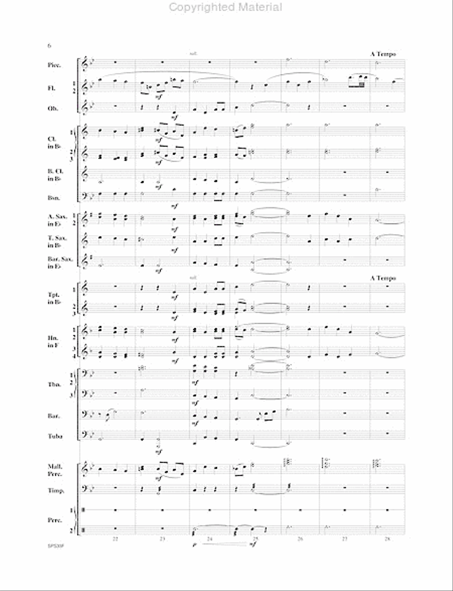 I Wonder As I Wander I Wonder As I Wander Concert Band scores gallery preview page 7