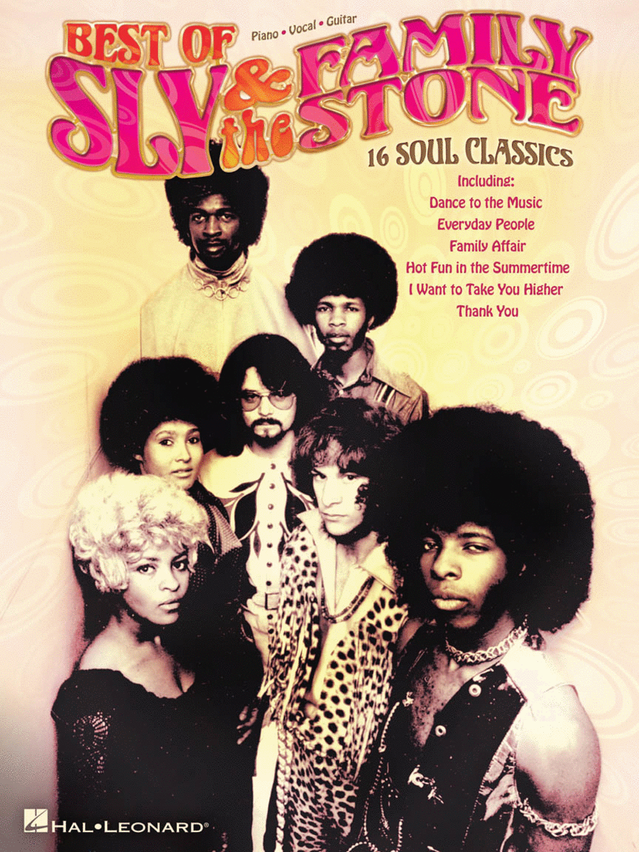 Best of Sly & the Family Stone Piano, Vocal, Guitar scores gallery preview page 1