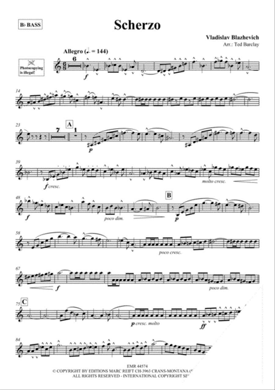 Scherzo Voice Solo scores gallery preview page 3