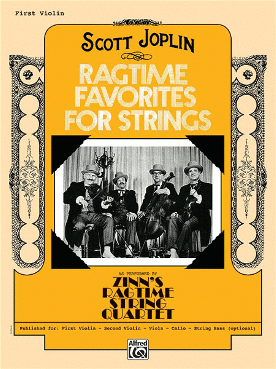 Ragtime Favorites for Strings String Orchestra scores gallery preview page 1