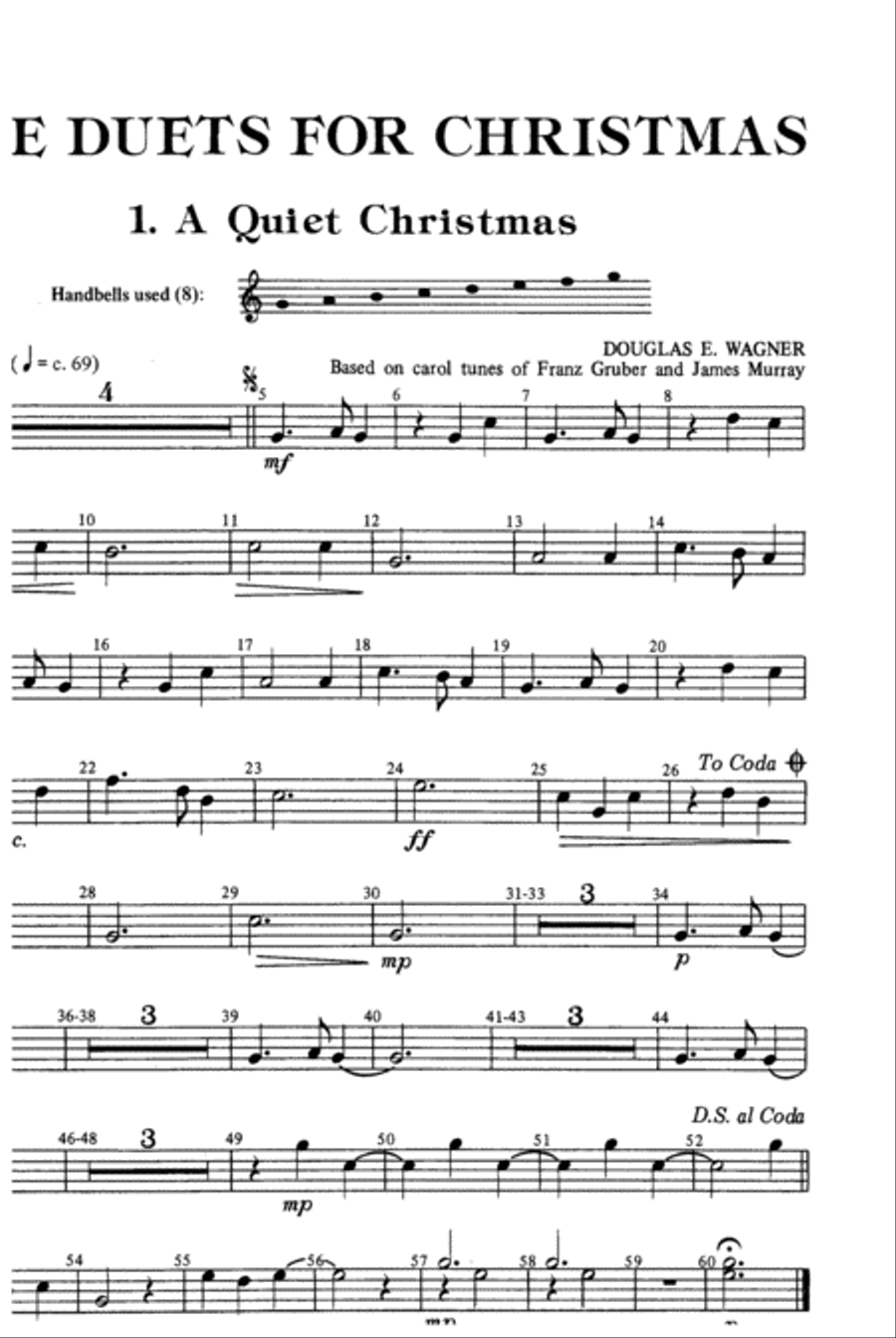 Five Duets for Christmas Five Duets for Christmas Percussion scores gallery preview page 22