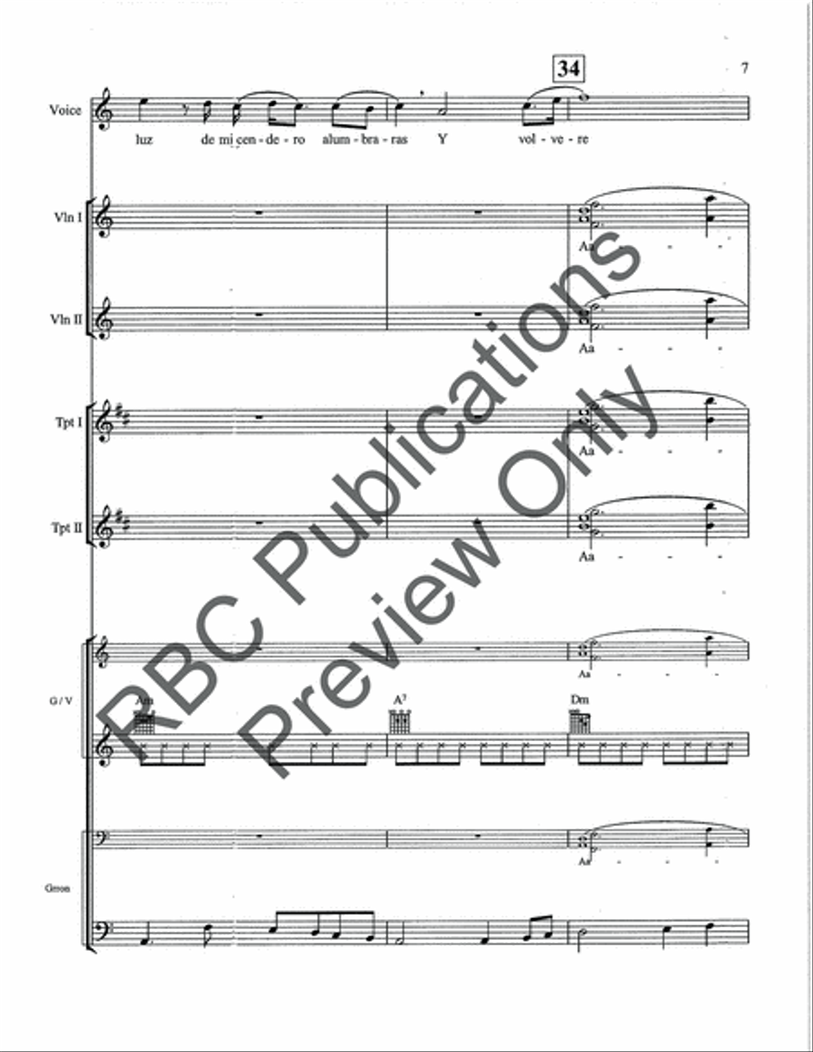 Y Volvere Voice scores gallery preview page 9